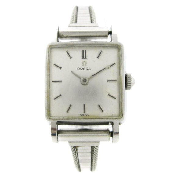 OMEGA Ladies Manual-winding Wristwatch Watch Stainless steel